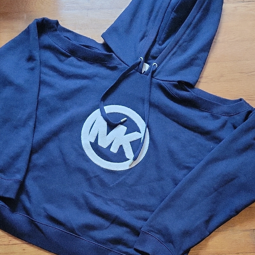 Michael Kors Open Shoulder Hoodie